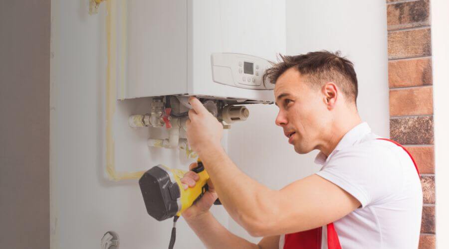 Local tankless water heater installation in Shady Point, OK